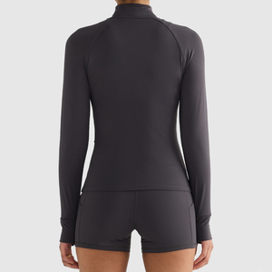 Wholesale Women 3 Piece <b>Yoga</b> Set Gym Wear High Waist Leggings Sports Bra Full Zip <b>Jacket</b> Fitness Activewear Set - Product Image 5