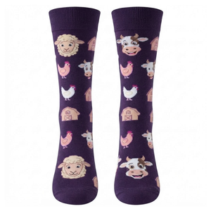 ถุงเท้ากีฬาลายการ์ตูนคุณภาพสูง ดีไซน์ใหม่ กันลื่น พิมพ์โลโก้ ราคาส่ง - Product Image 4
