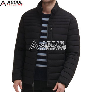 Stylish Puffer Winter <b>Jacket</b> For Men Warm Wear With Zipper Comfortable Design Ideal For Cold Weather And Street Fashion - Product Image 4