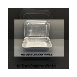 Contenedor Desechable de Aluminio de 3200 ml, Medio Profundo, para Servicios de Catering y Entrega de Alimentos, Precio de Venta para Exportación - Product Image 1