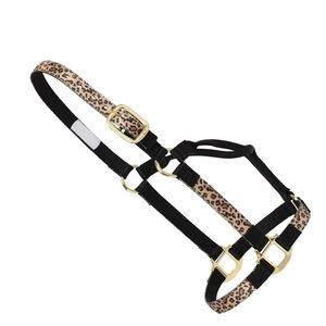 2026 Licol en cuir personnalisé pour cheval / Bridon d'équitation en cuir de vachette à forte adhérence pour le polo, Licol abordable - Product Image 6