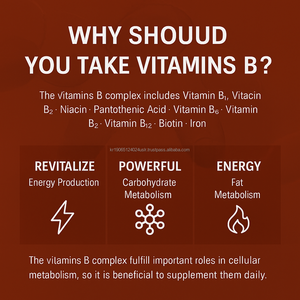 Complexe de vitamine B 90 comprimés pour l'énergie Mood Focus Korean OEM Daily Nutrition - Product Image 4