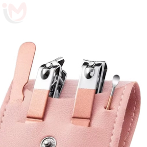 Custom High-quality 4-in-1 4PCS Stainless Steel Manicure <b>Set</b> Mini Portable <b>Nail</b> Clippers <b>Nail</b> Trimmer - Product Image 3