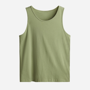 Wholesale Custom High Quality Men's <b>Sports</b> <b>Tank</b> <b>Tops</b> Breathable Plain Polyester Gym Wear for Fitness Running Workout - Product Image 6