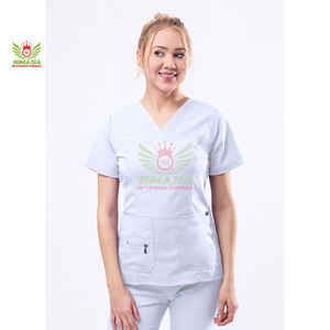 Conjuntos de Uniformes Médicos Personalizados con Logotipo OEM para Mujer, Uniformes de Enfermera Tejidos y Ropa de Trabajo de Belleza, Ropa de Hospital a la Moda - Product Image 5