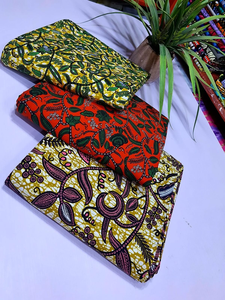 Tissu africain imprimé Ankara 100 % coton de haute qualité, sur mesure, pour designers, motifs authentiques, vente en gros, exportation Ghana - Product Image 5