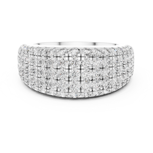 Wholesale 925 Sterling Silver Round Cut Moissanite <b>Diamond</b> <b>Ring</b> Engagement Jewelry OEM ODM Manufacturer Supplier - Product Image 1