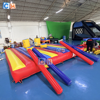 Jeux sportifs gonflables pour adultes CH Outdoor Event : Gladiateur avec bâtons