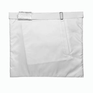 Tablier maçonnique en cuir personnalisé de haute qualité avec logo brodé magnétique, résistant à l'eau, style vintage, pour la vente en gros - Product Image 4