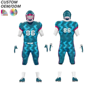 Maillot de rugby personnalisé respirant 100 % polyester imprimé, tenue de football par sublimation, OEM ODM, séchage rapide, sans manches - Product Image 6