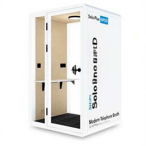 โซโล พลัส ไฮโปด ตู้โทรศัพท์แบบโมเดิร์น เฟอร์นิเจอร์สำนักงานแบบเก็บเสียง ตู้สำนักงานแบบโมดูลาร์ ตู้ประชุมแบบเก็บเสียง ตู้สำนักงานแบบเก็บเสียง - Product Image 2