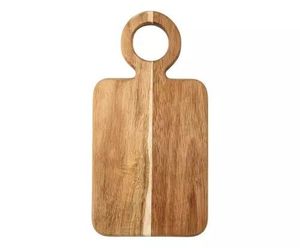 Planche à découper décorative en bois, élégante décoration d'intérieur, durable, forme rectangulaire, passe au lave-vaisselle - Product Image 2