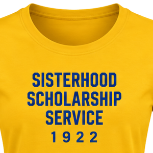 Camiseta Personalizada de la Hermandad Femenina Sigma Gamma Rho, con Letras Griegas Impresas, Manga Corta, Cuello Redondo, Algodón, Ropa Casual de Calle, Venta al Por Mayor - Product Image 3