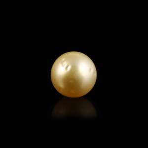 Loose Seawater Golden Pearl 3.25 Carat 5-6mm Gemstone for Jewelry Making - Product Image 2