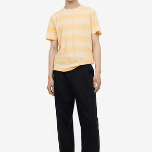 Camiseta de hombre 2022 de estilo urbano personalizado, lavado a la piedra, negra, vintage, oversize, de tejido de elastano/poliéster, con relieve frontal - Product Image 6