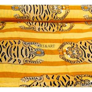 Nueva Llegada, Tela de Algodón 100% para Quilting, Tela con Estampado de Tigre, Tela para Confección de Vestidos Indios, Ropa para Mujer, Ropa para Niños, Fundas para Bolsos - Product Image 4