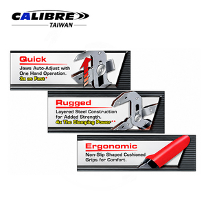 TAIWAN CALIBRE Self-Adjusting Multi-Grip <b>Pliers</b> - Product Image 3