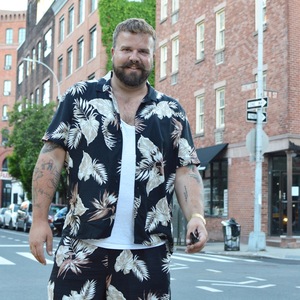 Conjunto Casual de Manga Corta para Hombre, Color Sólido, Cuello con Botones 1/4, Poliéster, Estampado de Hojas, Moda Otoñal, Uso Diario, Venta al Por Mayor - Product Image 6