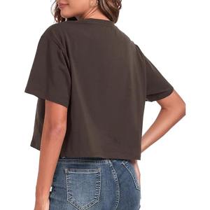 <b>Top</b> Quality Stylish Unique Design Women <b>Crop</b> <b>Top</b> Wholesale Price New Design Women <b>Crop</b> Baggy Shirt Comfortable Custom <b>Crop</b> <b>Top</b> - Product Image 3
