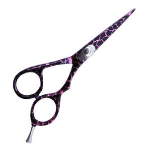 Tijeras de Peluquería Profesionales de Precisión, Acero Inoxidable VG10, para Diestros, Ligeras, Mango Mediano de Goma, para Salón - Product Image 5