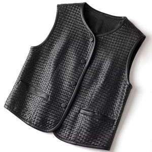 Chalecos de Cuero Personalizados al Por Mayor para Mujer, Pedidos al Por Mayor Disponibles, Directo de Fábrica, Los Más Vendidos en Línea, Estilo Gótico - Product Image 1