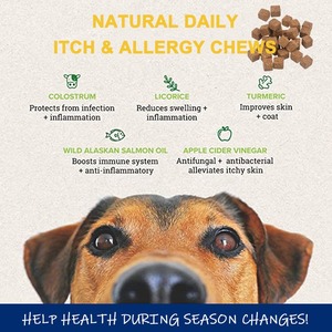 Suplemento Orgánico de Cúrcuma para la Salud de la Piel, Masticables Blandos con Alto Contenido de Proteínas para Perros y Gatos, Alivio de Alergias, Anti-Picazón, Venta al Por Mayor OEM - Product Image 4