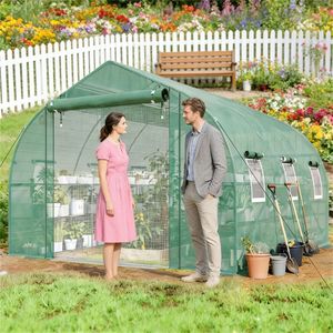 Serre tunnel pour plantes d'extérieur, jardin et espace de culture - Product Image 4