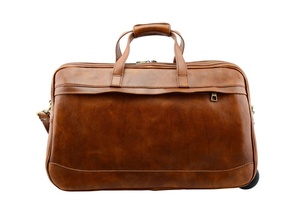 Strap Compartments Elegant Design Leather Weekender Travel Duffel <b>Bag</b> Stylish And Functional <b>Overnight</b> Duffel Leather Travel <b>Bag</b> - Product Image 3