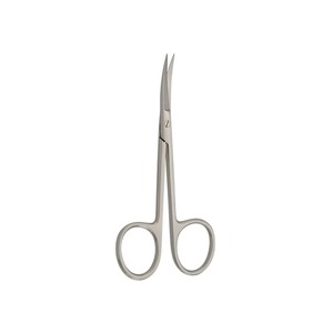 Stainless Steel Manual Iris Scissors 115 mm 03-321-115 Reusable Surgical <b>Instrument</b> for Fine Tissue Dissection - Product Image 1