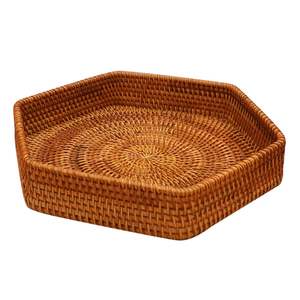 ถาดตกแต่ง, ถาดวางกลางโต๊ะ, ถาดเสิร์ฟแบบออตโตมัน, ถาดเสิร์ฟปิกนิก, ถาดเสิร์ฟงานเลี้ยง, ตะกร้าเสิร์ฟ - Product Image 5