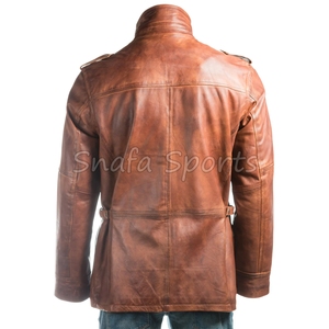 Men's Genuine Sheepskin <b>Leather</b> <b>Leather</b> New Design Classic Winter Real <b>Leather</b> <b>Long</b> Winter <b>Jackets</b> For Sale - Product Image 5