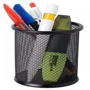 Organisateur de stylos de bureau en acier durable - Product Image 2