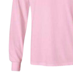 Camiseta de Manga Larga con Letras AKA, Color Rosa Claro, Algodón Premium, Cuello Redondo, Ropa de Hermandad Griega, Camiseta AKA - Product Image 2