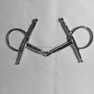Broca de caballo de acero inoxidable, doble anillo, alta calidad, sólida, fabricante en la India - Product Image 2
