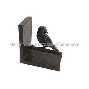 Eunen voor plankeboekensteunen smedijzeren boekenplank บ้านย้อนยุคตกแต่ง boeken สำหรับ Het decoreren Van kantoor woonkamer - Product Image 1