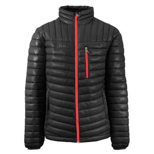 Bulk Men's Lightweight <b>Packable</b> Puffer <b>Jacket</b> | Water-Resistant Insulated Winter Down Coat, Custom Logo Wholesale - Product Image 1