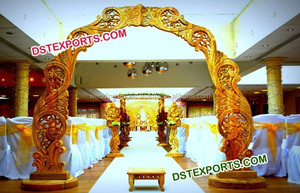 Entrada DE BODA marroquí con paneles de decoración Entrada de boda del sur de la India Decoración Arcos Entrada de gran boda con marcos de espejo - Product Image 3