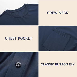 T-shirt uni à col en V pour homme 2025/2026, fabriqué en coton 100 %, doux, respirant, séchage rapide, pour un usage décontracté, personnalisable - Product Image 3