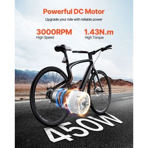 Kit de Motor Eléctrico de CC con Escobillas de 450W, Controlador de Velocidad de 36V 3000rpm y Acelerador de Empuñadura Giratoria para Go Karts y Vehículos Eléctricos - Product Image 2