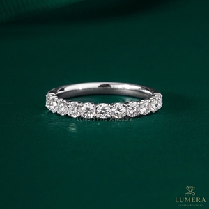 แหวนเพชรเพาะเลี้ยงทรงกลม รับรองโดย IGI ทอง 9K 10K 14K 18K สำหรับผู้หญิง ซัพพลายเออร์เครื่องประดับเจ้าสาว จำหน่ายจำนวนมาก - Product Image 4