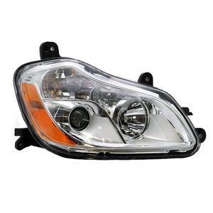 2013-2021 Kenworth T680 Halogen & Xenon Headlight Assembly Right/Passenger <b>Side</b> White Color - Product Image 1
