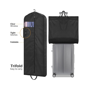 ถุงใส่เสื้อผ้าผ้าระบายอากาศพร้อมหน้าต่างโปร่งใสเพื่อการระบุเสื้อผ้าได้ง่าย - Product Image 2