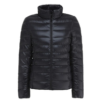 Veste pour femme OEM personnalisée, logo personnalisé, veste chaude chauffante pour l'extérieur, manteau matelassé en duvet tendance pour femme