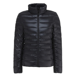 Veste pour femme OEM personnalisée, logo personnalisé, veste chaude chauffante pour l'extérieur, manteau matelassé en duvet tendance pour femme - Product Image 5