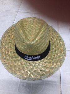 Straw Sombrero with Stripes-Unisex Summer Hat-Bohemian Seagrass <b>Bow</b> Travel Event Party Wedding Craft Gift Decor - Product Image 1