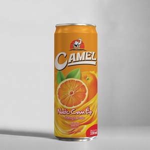 OEM ODM Etiqueta Privada Camel Premium Juice Drink 330ML Alu Can 100% Exportador de refrescos de jugo de fruta natural - Product Image 1
