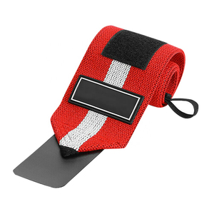 Attelle de poignet respirante et antidérapante pour la musculation et l'entraînement en force, unisexe, en spandex et polyester, avec fermeture auto-agrippante - Product Image 2