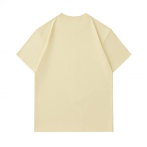 Camiseta de Hombre con Logotipo Personalizado, 100% Poliéster, Cuello Redondo Suave, Premium 180g, Transpirable, Estilo Casual Elegante, Fabricante OEM, Color Liso Plisado - Product Image 3