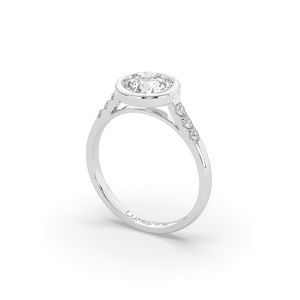1.65Ct E Color Brilliant Cut Lab Grown Diamond <b>925</b> <b>Silver</b> <b>Ring</b> Luxury Engagement <b>Ring</b> Women IGI Certified Unique Lightweight - Product Image 5