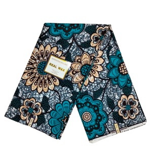 Top Quality Digital Print Design Tecido De Cera Africano Original Algodão Cera Impressão para o <span class=keywords><strong>Material</strong></span> De Vestido Tradicional Nigeriano Tecido - Product Image 3